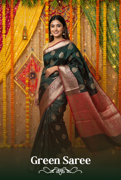 Green Sarees