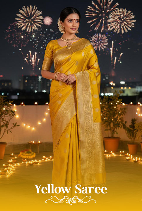 Yellow Saree
